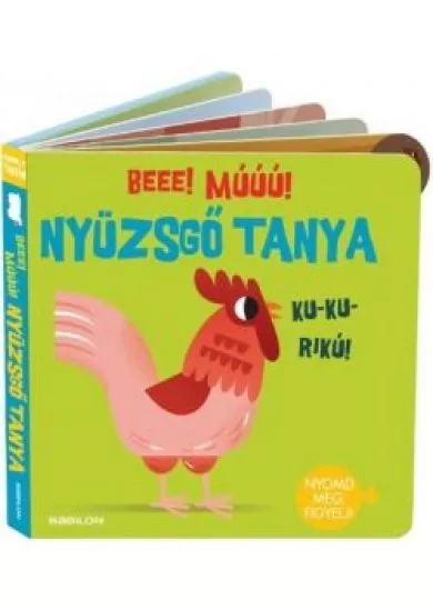 Nyüzsgő tanya - Beee! Múúú! - Hangzós könyvek