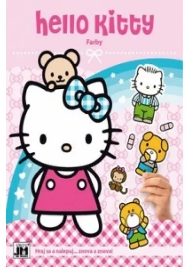 Samolepková knižka/ Hello Kitty Farby