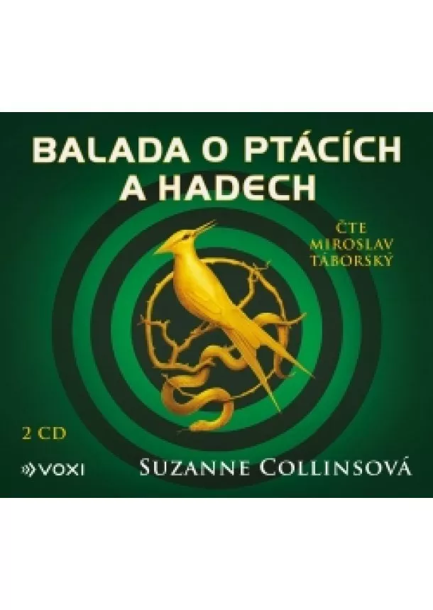 Suzanne Collinsová - Balada o ptácích a hadech (audiokniha)