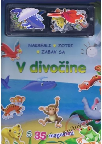 V divočine - nakresli . zotri . zabav sa s 35 magnetmi