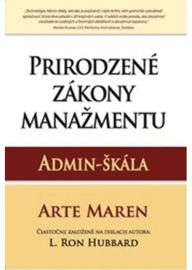 Prirodzené zákony manažmentu - Admin-škála