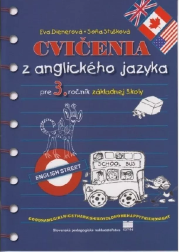 Eva Dienerová, Soňa Stušková - Cvičenia z anglického jazyka pre 3. r. ZŠ