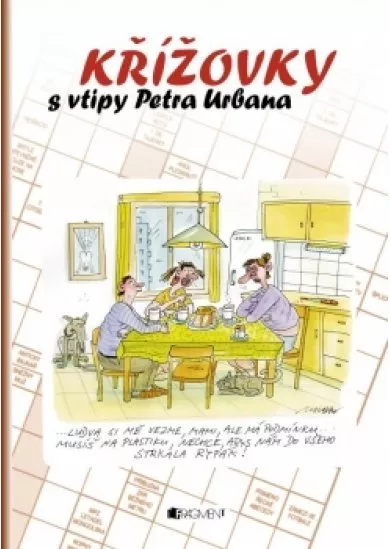 Křížovky s vtipy Petra Urbana - hnědá