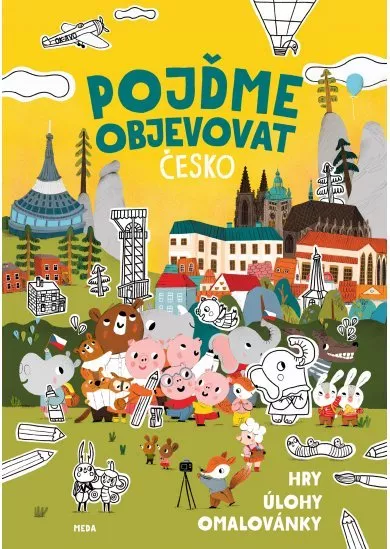 Pojďme objevovat Česko - Hry, úlohy, omalovánky