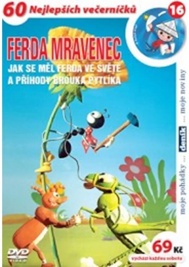 Ondřej Sekora - Ferda mravenec: Jak se měl ve světě - DVD