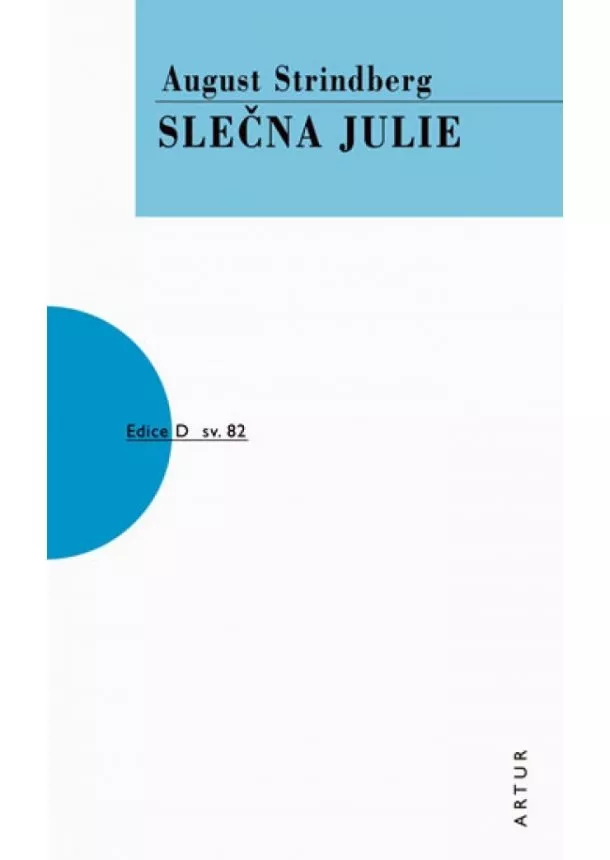 August Strindberg - Slečna Julie - Edice D sv. 82