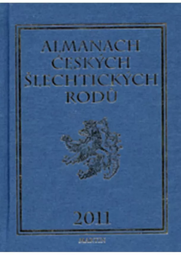 autor neuvedený - Almanach českých šlechtických rodů 2011