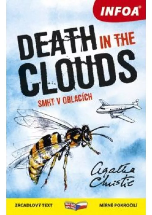 AGATHA CHRISTIE - Smrt v oblacích - Death in the clouds - Zrcadlová četba