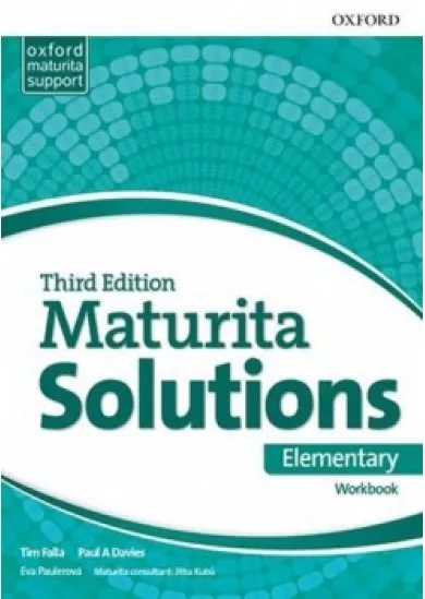 Maturita Solutions 3rd Edition Elementary Workbook Czech Edition