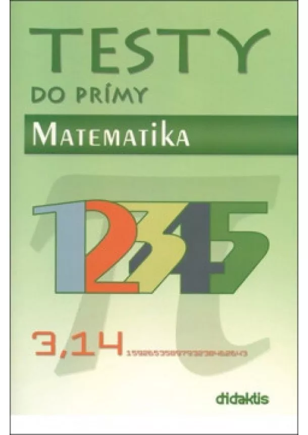 Testy do prímy - Matematika