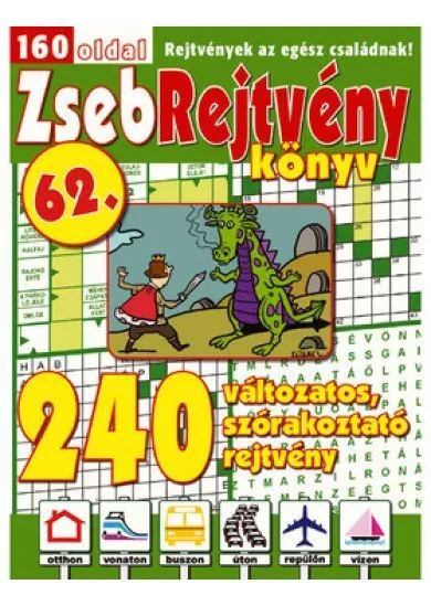 Zsebrejtvény könyv 62.