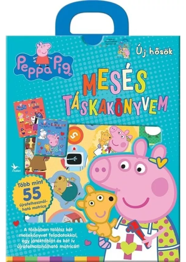 Foglalkoztató - Peppa Pig - Mesés táskakönyvem - Új hősök