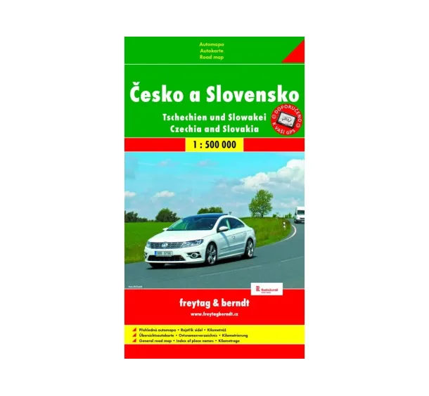 Kolektív - AM Česko a Slovensko 1:500 000 FB