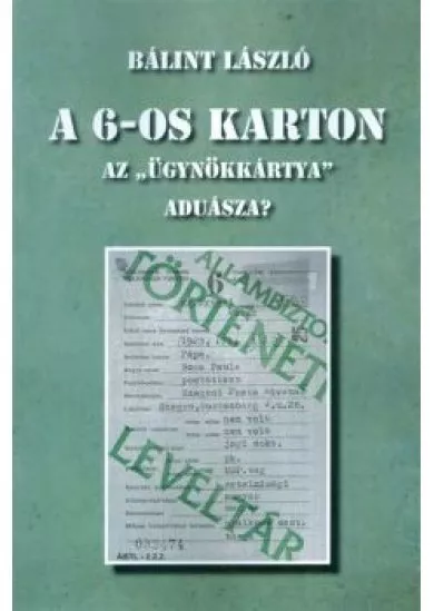 A 6-os karton /Az 