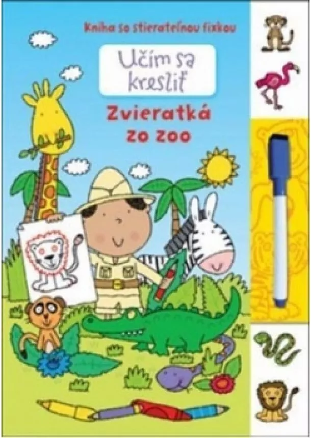 autor neuvedený - Učím sa kresliť - Zvieratká zo zoo