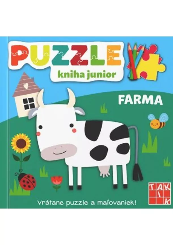 kol. - Farma - Puzzle kniha junior