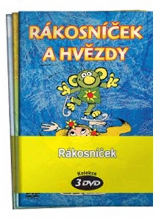 Zdeněk Smetana - Rákosníček - kolekce 3 DVD