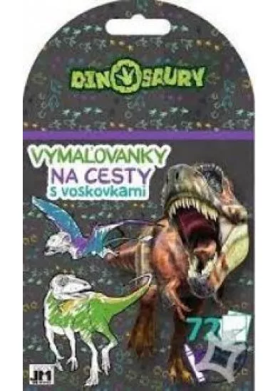 Vymaľovanky na cesty Dinosaury