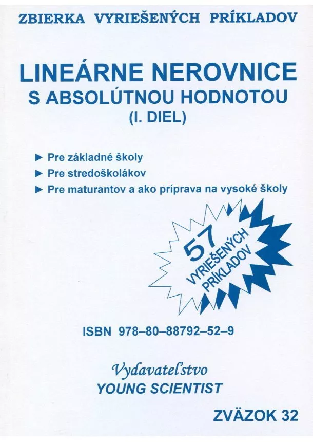 Marián Olejár - Lineárne nerovnice s absolútnou hodnotou 1.