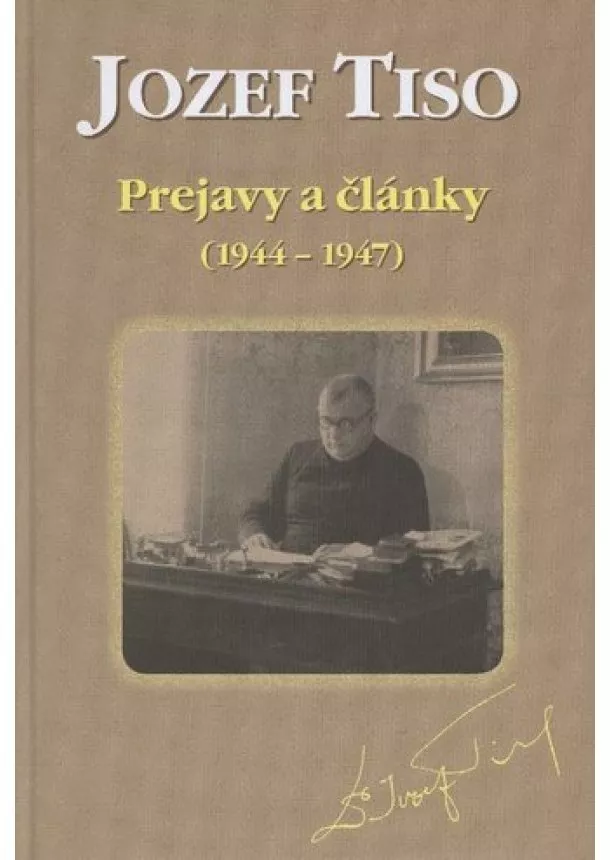 Miroslav Fabricius, Katarína Hradská - Jozef Tiso - Prejavy a články (1938 - 1944) - 2.