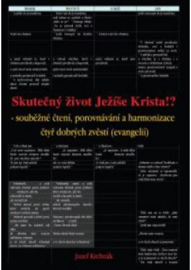 Jozef Krchnák - Skutečný život Ježíše Krista!?