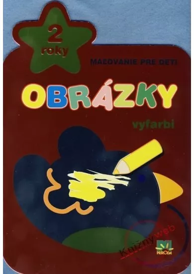 Maľovanie pre deti - Obrázky - vyfarbi (2 roky)