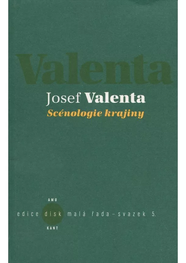 Josef Valenta  - Scénologie krajiny