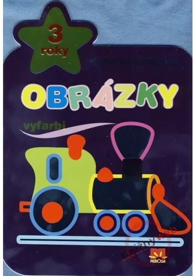 Maľovanie pre deti - Obrázky vyfarbi (3 roky)