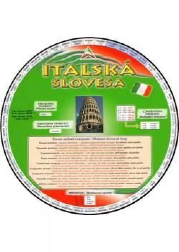 Kolektív - Italská slovesa - jazykové kolečko