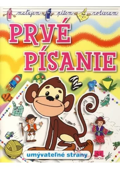 Prvé písanie - maľujem, píšem, zotieram