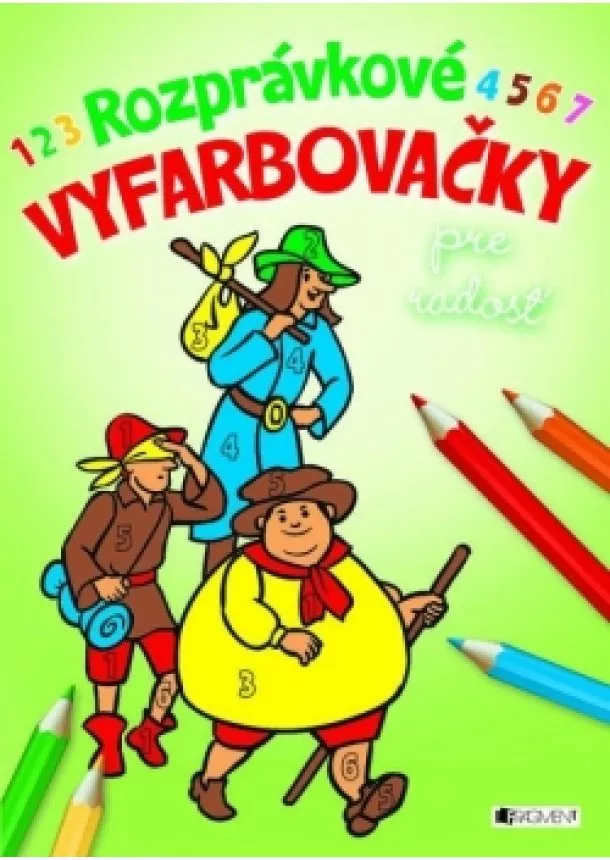 Rozprávkové vyfarbovačky pre radosť