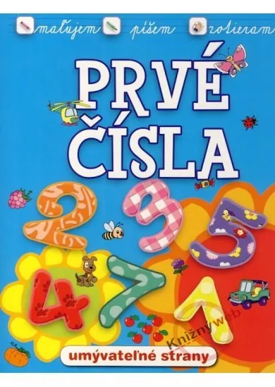 Prvé čísla - maľujem, píšem, zotieram