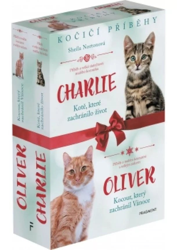 Sheila Norton - Kočičí příběhy: Oliver + Charlie – box