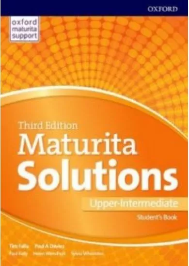 Maturita Solutions 3rd Edition Upper-Intermediate - Student`s Book 