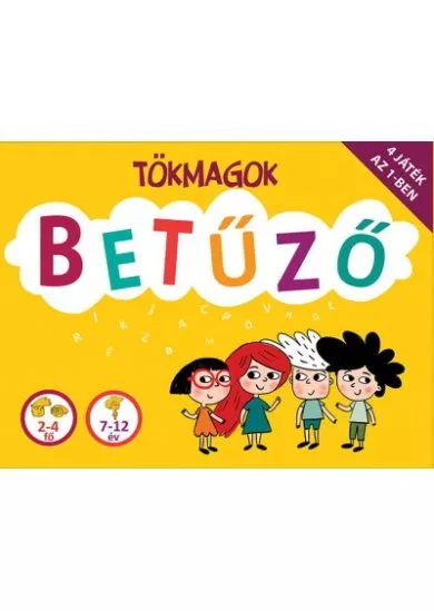 Tökmagok - Betűző 4 játék az 1-ben (új kiadás)