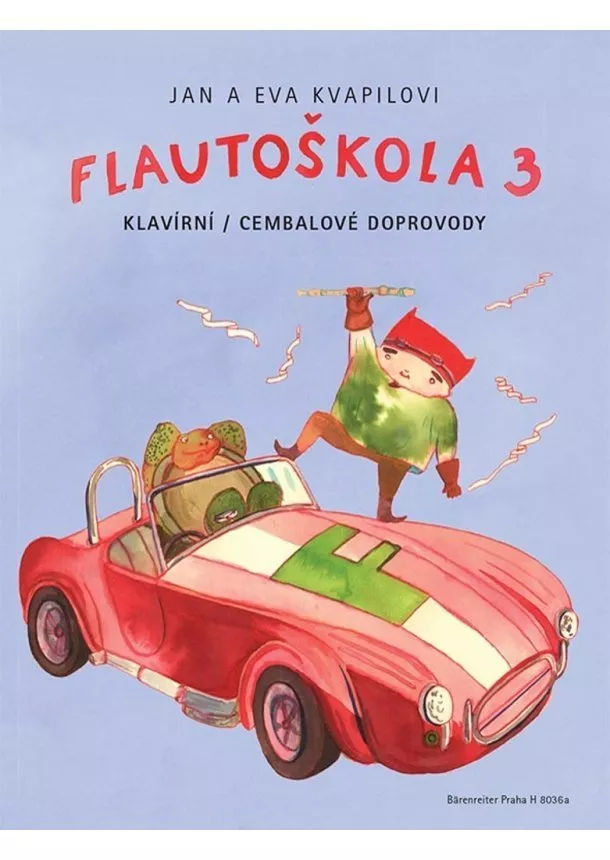 Jan Kvapil, Eva Kvapilová - Flautoškola 3 - Klavírní - cembalové doprovody