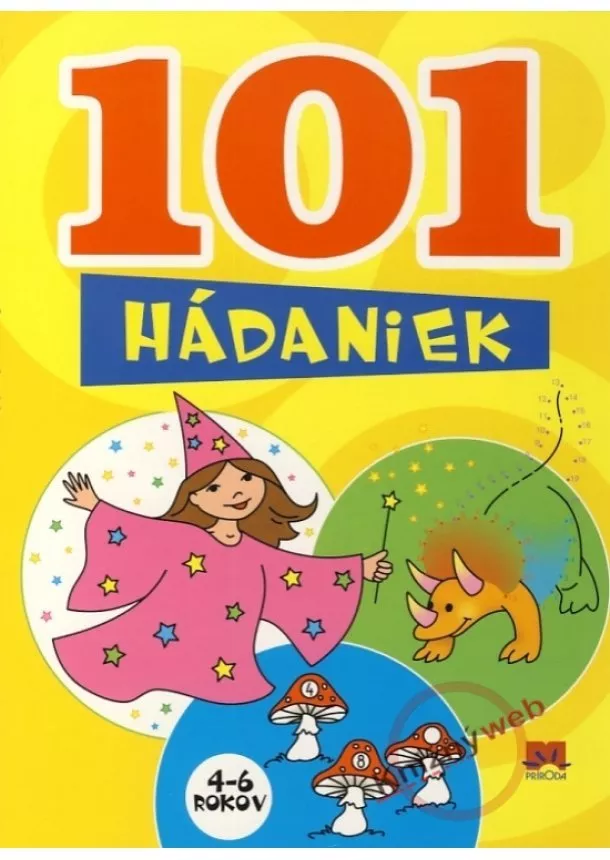 Kolektív - 101 Hádaniek - žltá obálka (4-6 rokov)