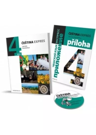 Čeština Expres 4 (A2/2) ruská + CD