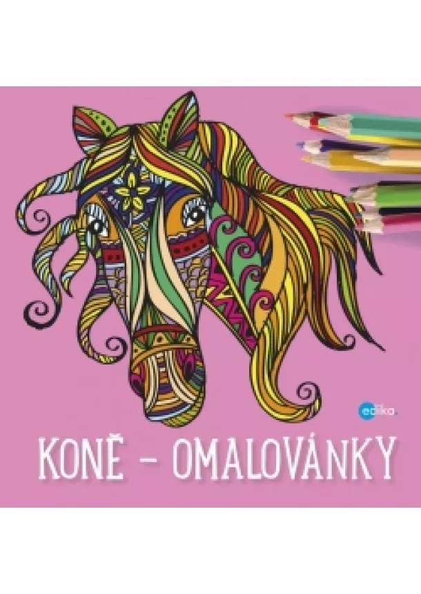 Julie Bezděková - Koně - omalovánky