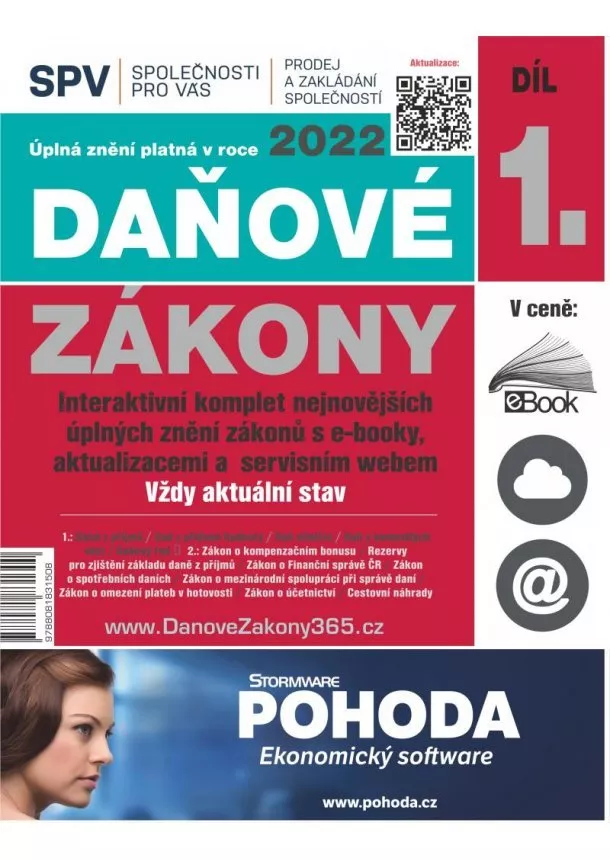 autor neuvedený - Daňové zákony 2022 (Díl 1.)