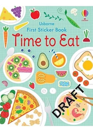 First Sticker Book Mealtime