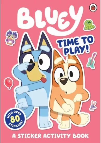 Bluey: Time to Play Sticker Activity