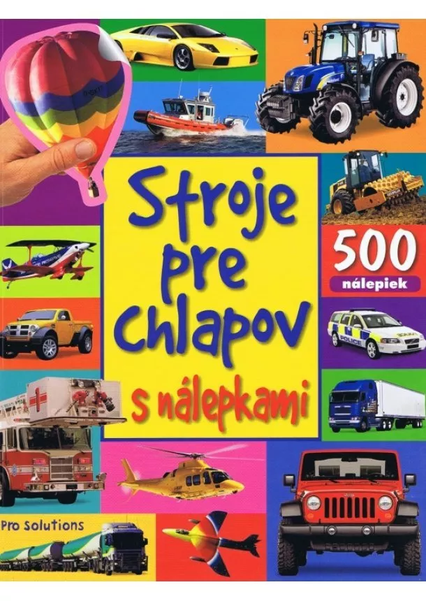 autor neuvedený - Stroje pre chlapov s nálepkami