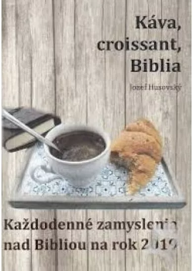 Káva, croissant, Biblia 