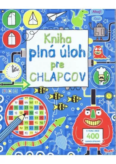 Kniha plná úloh pre chlapcov