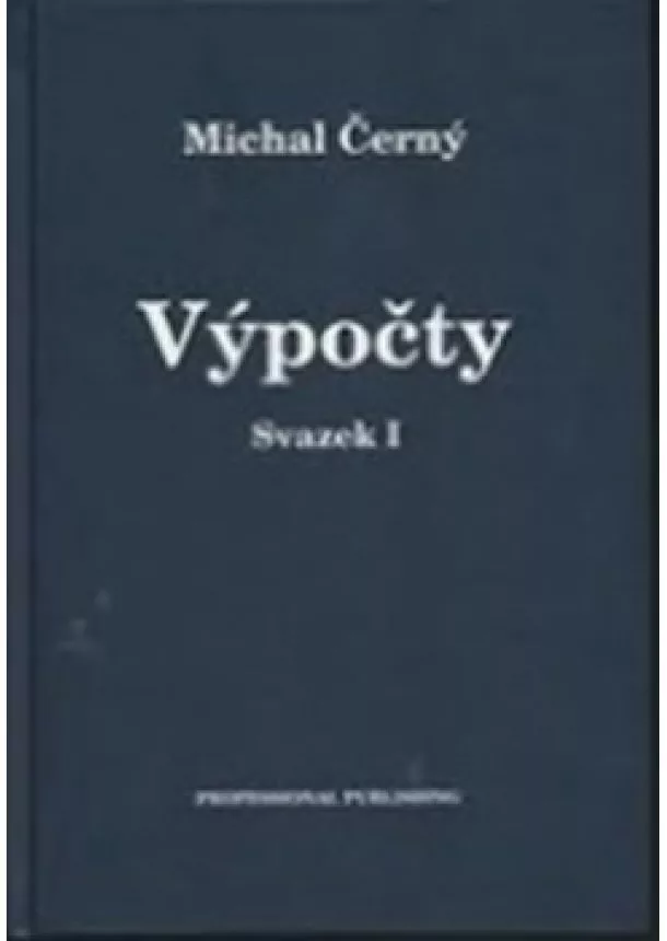 Michal Černý - Výpočty - Svazek II.