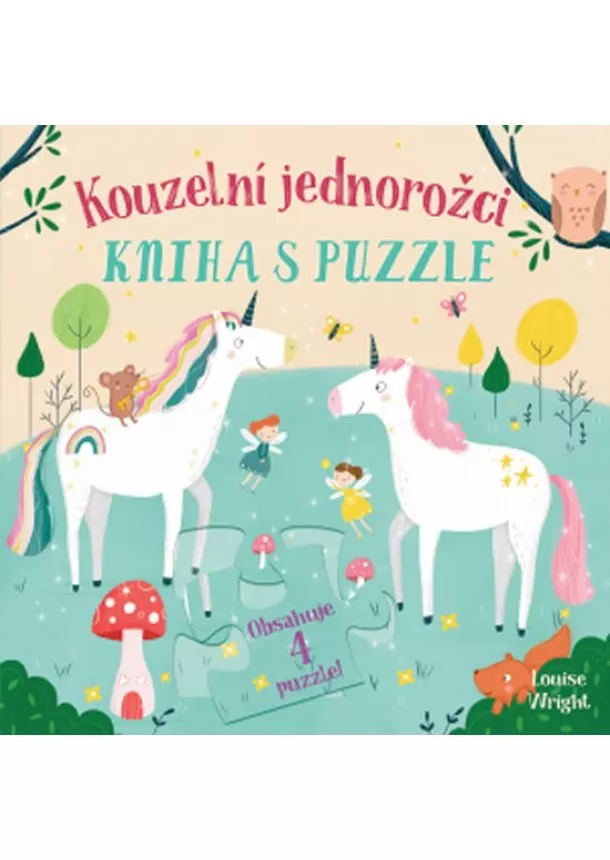 Lisa Reganová - Kouzelní jednorožci - Kniha s puzzle