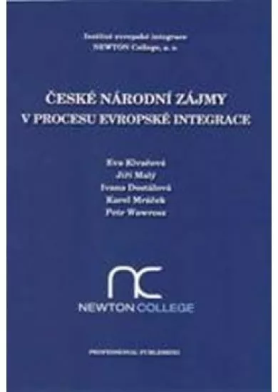 České národní zájmy v procesu evropské integrace