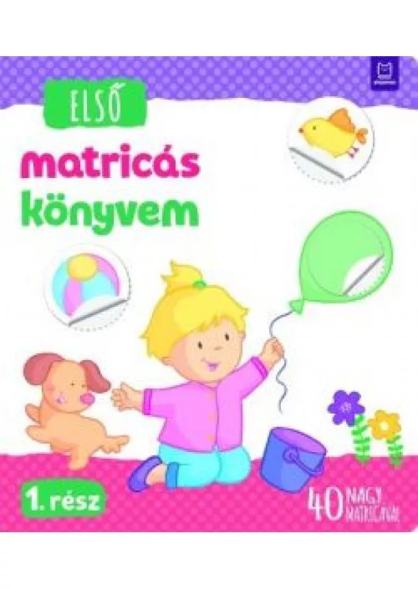 Agnieszka Bator - Első matricás könyvem - 1. rész