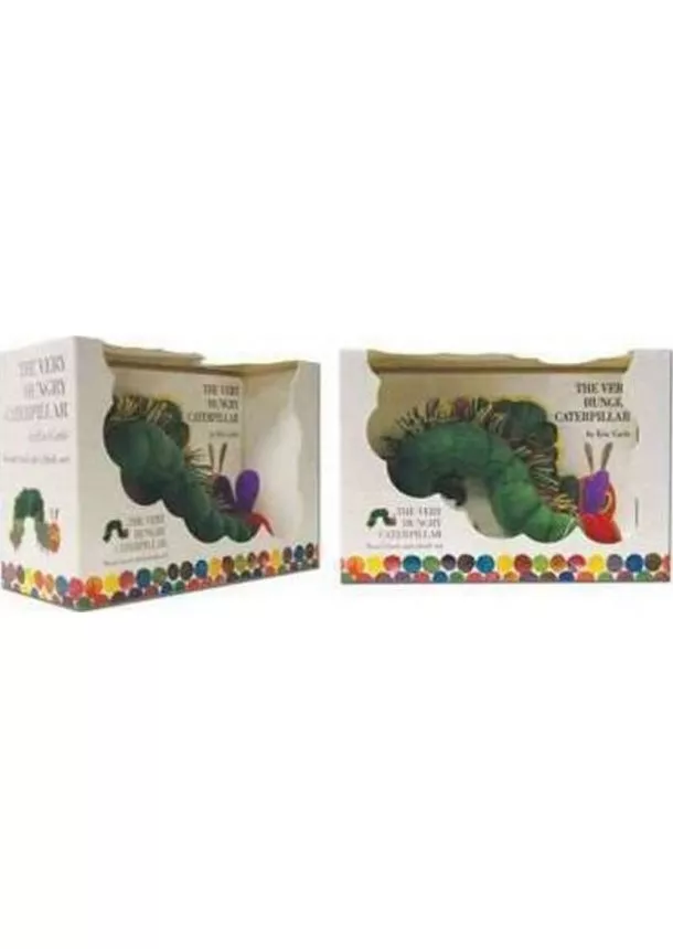 Erik Carle - The Very Hungry Caterpillar Board Book and Plush